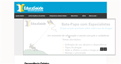 Desktop Screenshot of educasaude.com